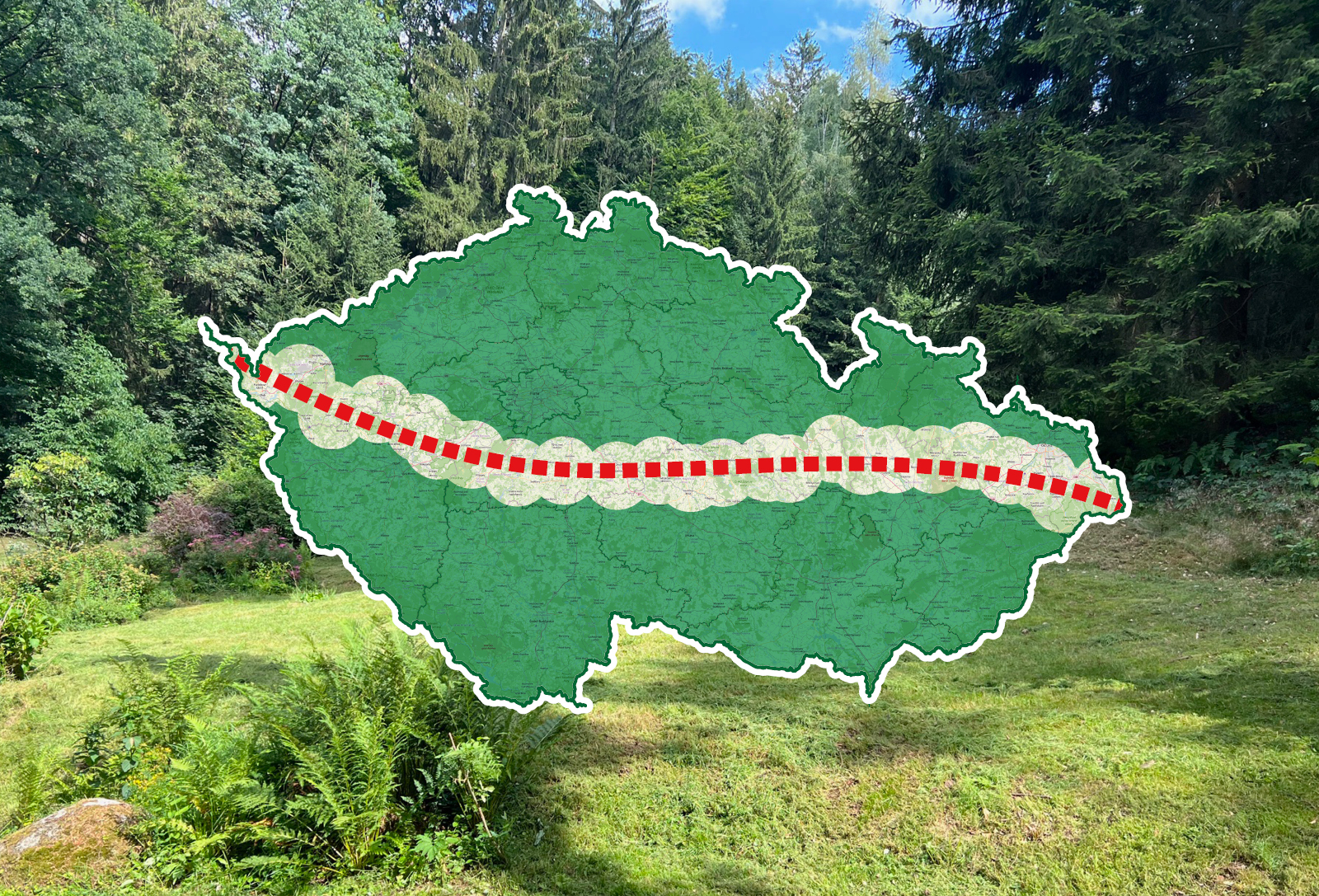 Českem od západu k východu...